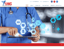 Tablet Screenshot of ahms.in